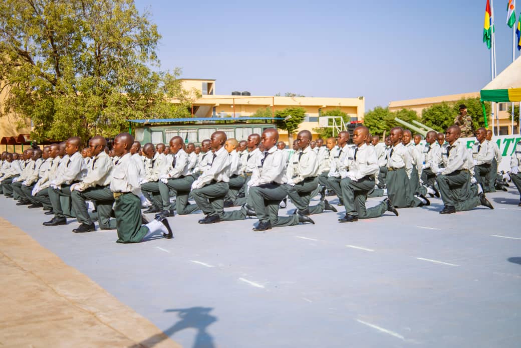 Cérémonie de remise des insignes